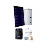 Baxi Kit Solar Forçado Solar Easy Eco 200/1 Slim 200 Scp Inox Cobertura Plana, - 7788003