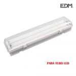 EDM Armadura Com Plastico Para 2 Tubos Led De 18w 125c - EDM31127