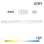 EDM Armadura Eletronica LED 18w 1550 Lumens 6.400k - EDM31687