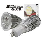 Prok Lampada 5 LEDs SMD 5050 5W GU10 Branco Quente 220V - LLGU05WW5
