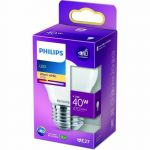 Philips 2x Lâmpada LED 40W B35 E14 Luz Blanca Cálida 2700K
