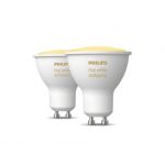 Philips Hue Pack2 Lâmpadas LED GU10 Hue 5.5W White Wifi - 82282838