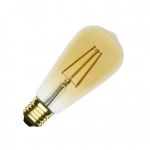 efectoLED Lâmpada LED E27 Regulável Filamento Gold Big Lemon ST64 5.5W 2000K 2500K 220-240V AC5.5 W