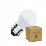 efectoLED Pack Lâmpadas LED E27 G45 5W (5 un) 220-240V AC5 W