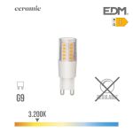 EDM Lampada G9 LED 5.5W 650 Lm 3200K Luz Quente Base Ceramica - ELK98927