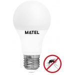 Matel Lâmpada LED E27 A60 220V 10W Branco F. 6000K + Branco Q. 3000K + Anti-mosquitos 800Lm - 24617