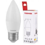 Toshiba Lâmpada LED E27 C37 4,7W 4000K 470Lm - 384587