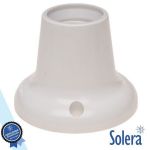 Solera Casquilho P/ Lâmpada E27 Branco - SLR-6511