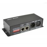 Satkit Controlador DMX512 para Tiras de led Rgb 12/24VDC 3 Canais 4A X Canal - 8435325335254