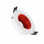 efectoLED Aro Downlight Circular Basculante de Cores para Lâmpada LED GU10/GU5.3 Corte Ø80 mm
