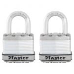 Master Lock 2 Cadeados de Aço 45MM Master Excell - 16858772