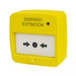 Dmtech Botão de Alarme de Incêndio Rearmável C/ LED (amarelo) - DMT-D9000-MCP-Y