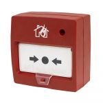 Dmtech Botão de Alarme de Incêndio Rearmável C/ LED (vermelho) - DMT-D9000-MCP-R