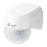 Garza Power Detector de Movimiento Infrarrojos de Pared Mini, Especial para Exterior, Ángulo de Detección 180º