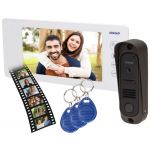 Orno Video Porteiro 7" Touch C/ Sistema de Entrada Por Tags Rfid e Cartão de Proximidade (branco) - OR-VID-JS-1053/W