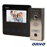 Orno Vídeo Porteiro com LCD 4.3´´ a Cores LEDS O O - OR-VID-MT-1050MV