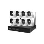Sricam Kit de vigilância por vídeo IP SriHome NVS002-8CH 8 Câmeras