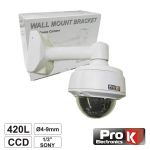 Câmara Vigilância Dome Ccd Cores Ptz 420L 1/3" Sony - CVC064LA