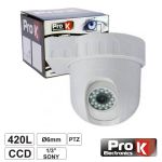 Prok Câmara De Vigilância Ccd Cores Pt 420l 1/3" Ip66 Ptz Prok - CVC087LA