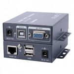 Apexis Extensor de sinal VGA/USB por UTP categoria 5/5e/6 - VGA-KVM-EXT