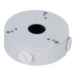 DAHUA Caixa de conexões Para câmaras dome Instalação em tecto ou parede Passador de cabos Cor branco PFA13G
