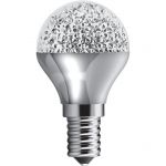 Luxram Lâmpada E14 (fino) Esférica Kaleido led Regulável 3.5W 3000K 250lm -a+