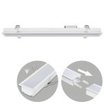 Techtouch Barra de Encastrar Linex B2 60cm 1x20W LED 1600lm 6400K 110° C.61,5xL.6,5xAlt.3,5cm Branco