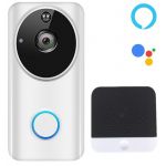 Default Vídeo Porteiro Inteligente Tuya Smart Google Home/amazon Alexa (branco) - 1515491