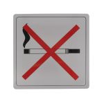 Placa Simbolo Proibição de Fumar - 8245