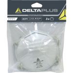 Deltaplus Kit de 3 Máscaras FFP1 Branco Ajustável