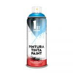 1ST Edition Tinta em Spray 520cc / 300ml Mate Azul Mediterrâneo ref.654 - 95392