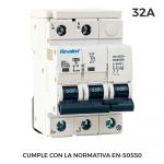 Revalco Iga 2p 32a C 10ka Proteção de Sobretensão Permanente Cumpre Normativa en-50550 e Transitório 5-15ka 275v - 02514