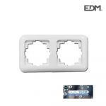 EDM Espelho 2 Elementos Encastrar "serie Term" (saco Blíster) - 65321