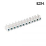 EDM Régua de Junção de 16mm Homologada Branca Embalada - E63114