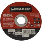 Mader Disco Abrasivo, Corte Aço Inox, 115mm - 63210