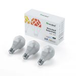 Nanoleaf Lâmpada Inteligente Essentials A60 E27 RGB (3-Pack) - NL45-0800WT240E27-3PK