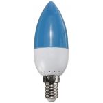 Lampada led E14 220V 2W 120Lm Azul - LED-E14-AZL-091