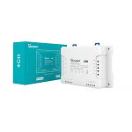 Sonoff Comutador / Interruptor 4 Canais S/ Fios Wi-fi P/ Domótica Comp. Amazon Echo, Google Home - 4CHR3