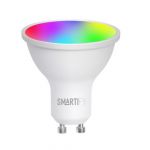 Smartify Lâmpada LED RGB - CCT (Cores + Branco) Inteligente GU10 WiFi - SYILILGU10WF