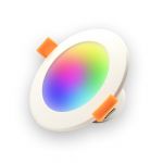Smartify Downlight / Placa / Foco LED Ø96 mm WiFi Inteligente (Cores + Branco) SYILILPLRDDW25P