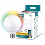 Garza Lighting SmartHome, Lâmpada LED WiFi CCT + RGB, 12W, Globo, E27, inteligente, Control Voz/App, Intensidad/Tonalidad/Color 401277A