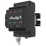 Shelly Módulo p/ Calha DIN c/ 3 Relés para Automação Wi-Fi/BT/LAN 110/240VAC 3x16A - SHELLYPRO-3
