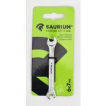 Saurium Chave 2 Bocas, 6x7mm, Aço Carbono - 47198