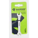 Saurium Chave 2 Bocas, 8x9mm, Aço Carbono - 47199