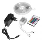 Orno Kit de Iluminação LED ( Fita LED + Driver RGB + Fonte de Alimentação ) 12V 5m RGB - LD-8/5M/RGB/SET
