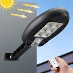 Holofote Exterior 20W c/ Painel Solar LED