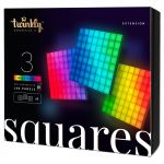Twinkly Squares RGB LED Panel Extension Set 16x16cm