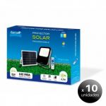 Pack 10 Unidades. Garza Lighting, Proyector led Solar 30W com Mando a Distancia, Programable e Regulable LoteSGSai6890