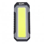 EDM - Lanterna led Aluminio 10w 3 Leds 1000lm 2x2000mah EDM ELK-36120