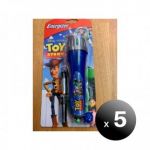 Pack 5 Unidades. Lanterna Toy Story com 2 Pilas Energizer Aa LoteSGSai1151